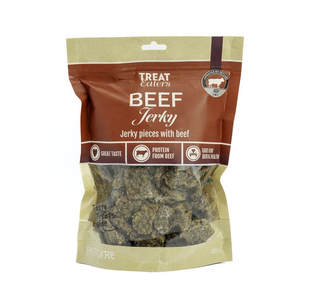 Hovedbilde TreatEaters Beef Jerkey 300g