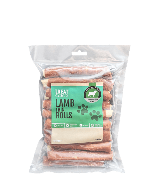 Hovedbilde TreatEaters Lamb Rolls 12,5cm 400g