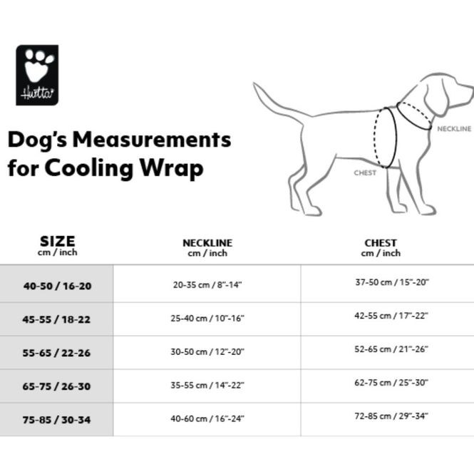 Hovedbilde Hurtta Coolingwrap vest Tumeric