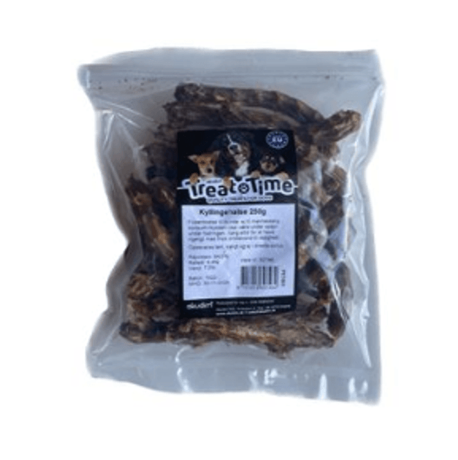 Hovedbilde Treat Time Kyllinghals 250g